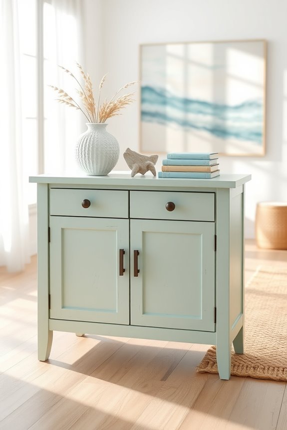 coastal decor with light colors