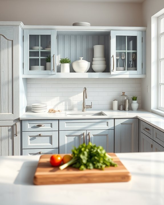 coastal inspired kitchen transformation