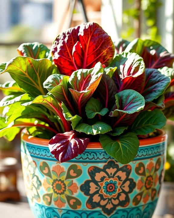 colorful chard garden benefits