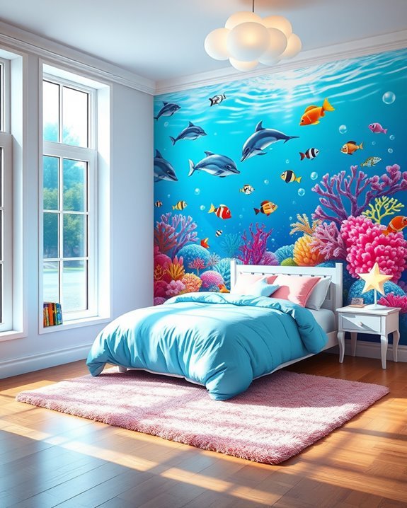 colorful murals inspire creativity