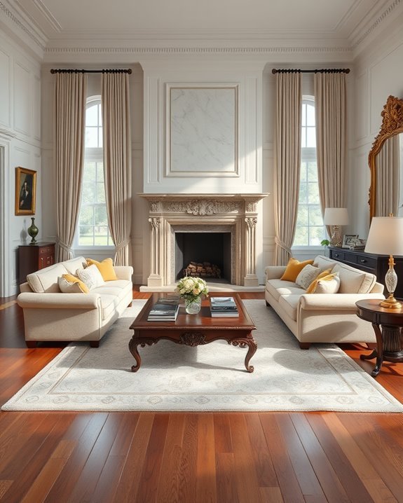 comfortable classic family spaces