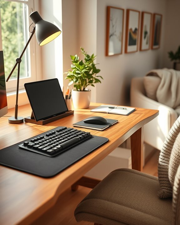 comfortable ergonomic desk accessories