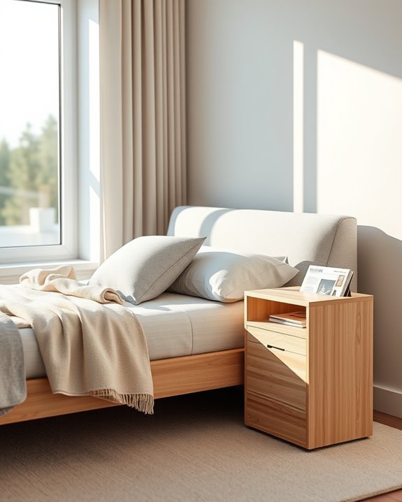 compact bed with storage