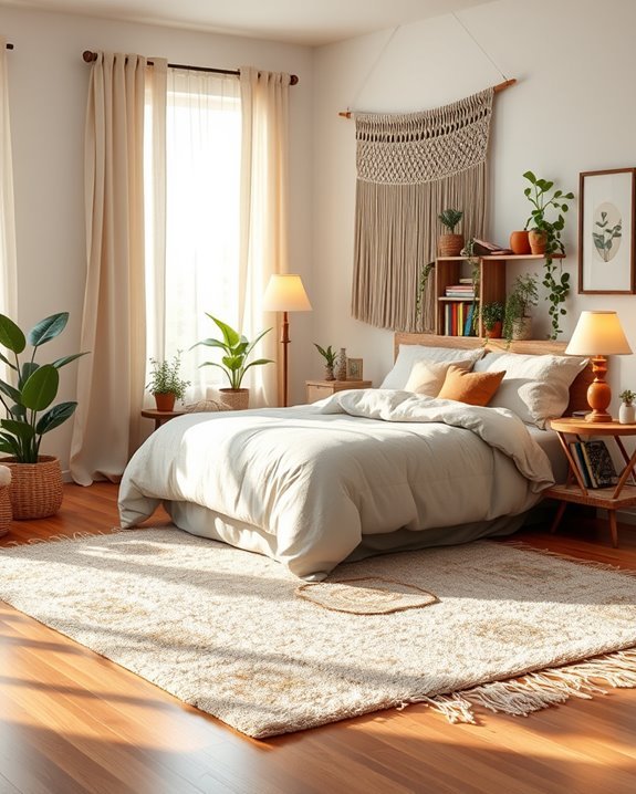 cozy bohemian sanctuary vibes