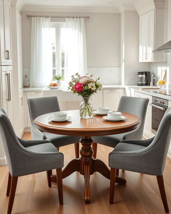 cozy breakfast nook design