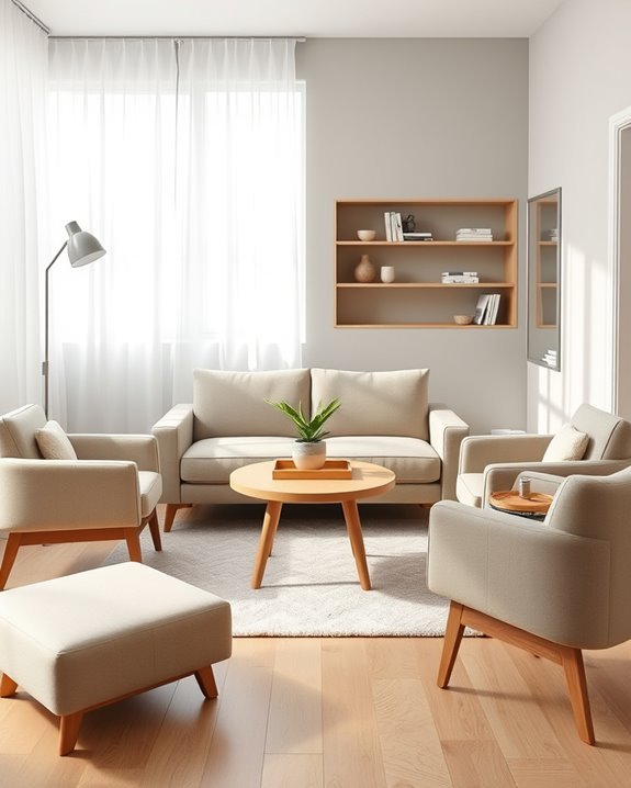 cozy compact seating solutions