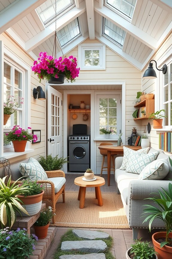 cozy cottage garden retreat