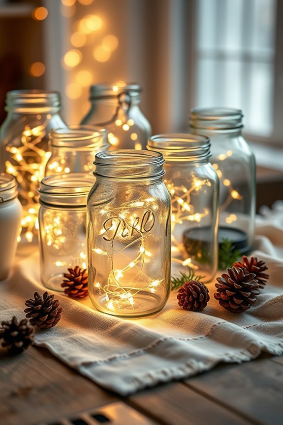 cozy fairy light arrangements