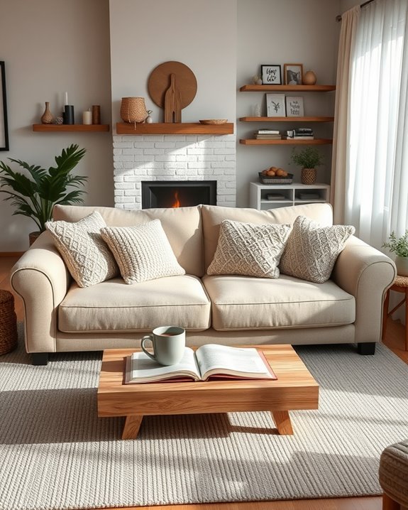cozy family bonding space