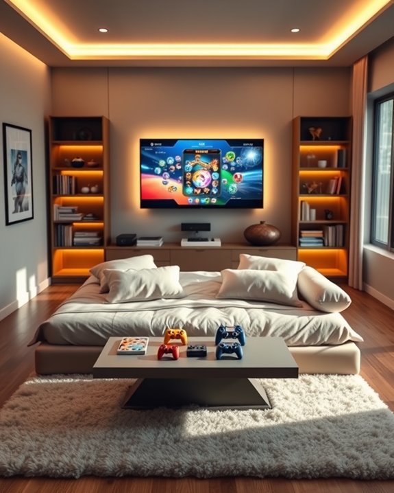 cozy family game night