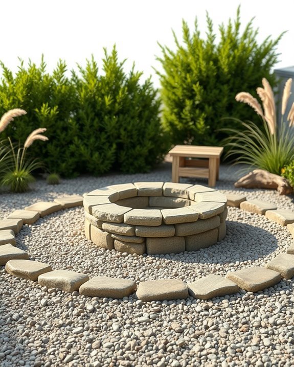 cozy fire pit addition