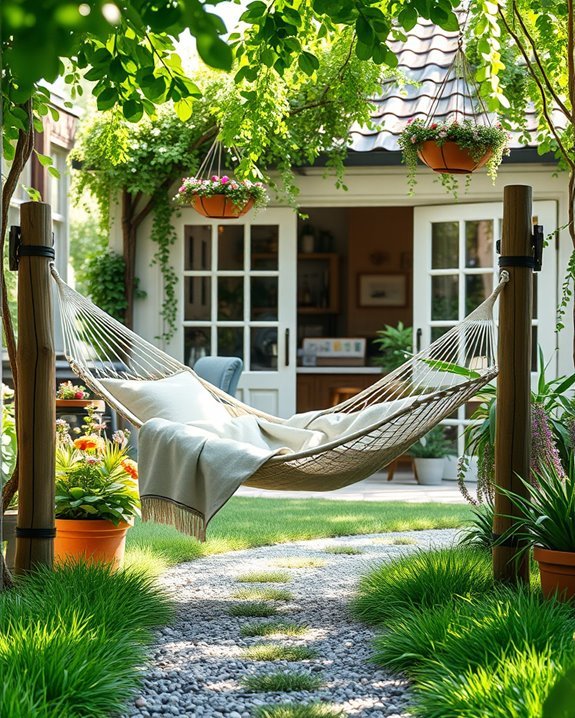 cozy hammock relaxation spots