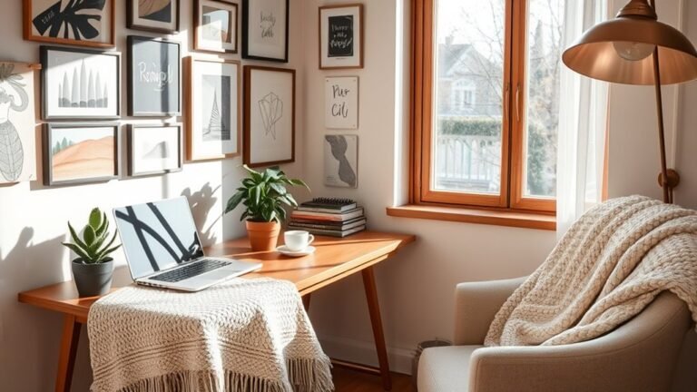 cozy home office inspiration