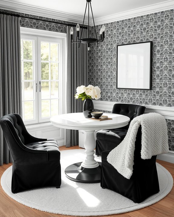 cozy inviting dining nook
