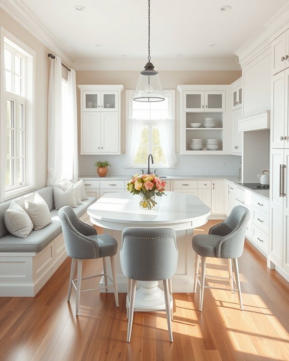 cozy kitchen seating ideas