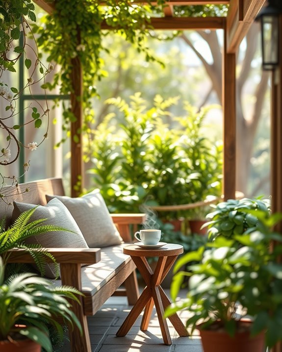 cozy outdoor reading spaces