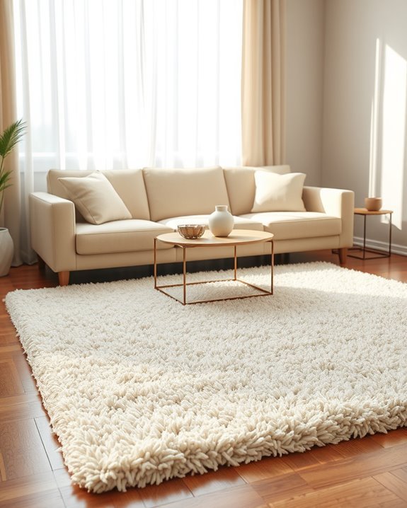 cozy plush shag rugs