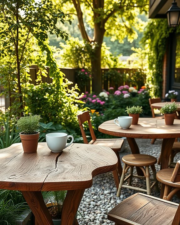 cozy rustic outdoor gathering
