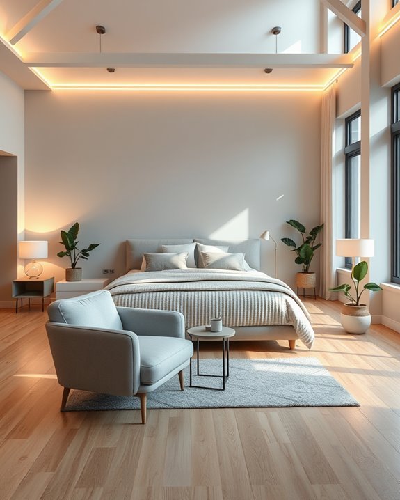 cozy soft ambient lighting