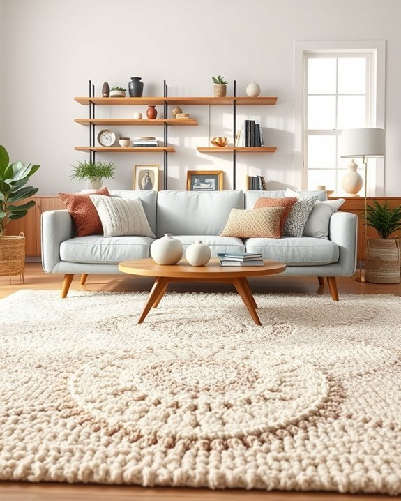 cozy textured rug options