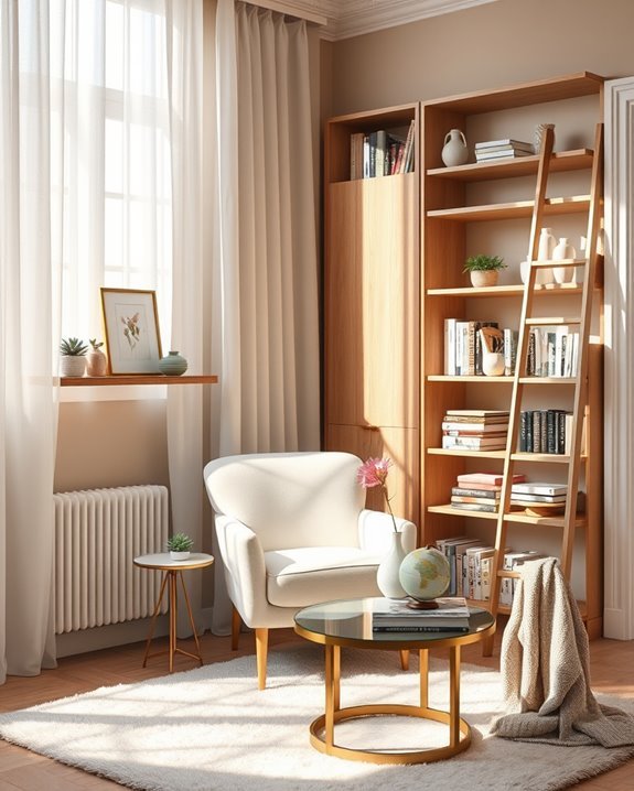 creative and functional shelving