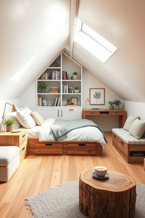 creative attic storage solutions