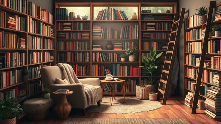 creative book organization ideas