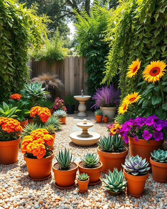 creative container gardening ideas