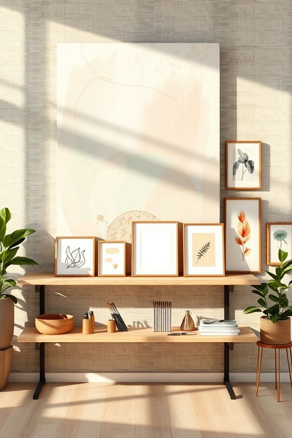 creative inspirational wall design