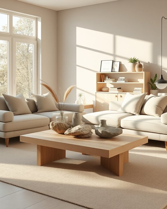 creative minimalist decor focal points