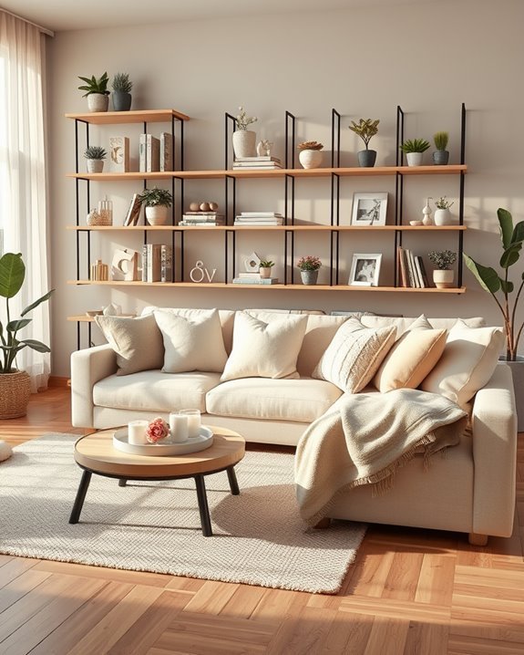 creative shelving for personalization