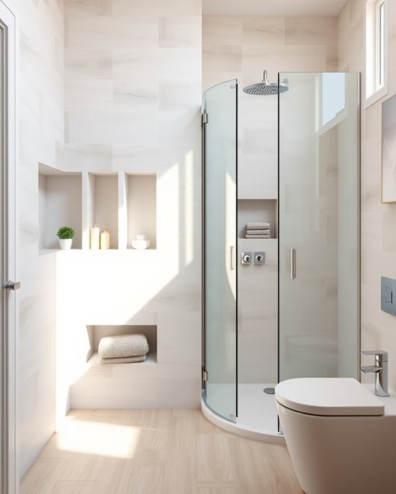 creative wall niche storage