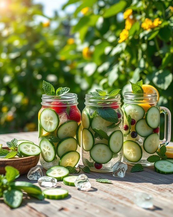 cucumber infusion drink ideas