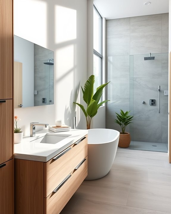 custom cabinetry enhances functionality