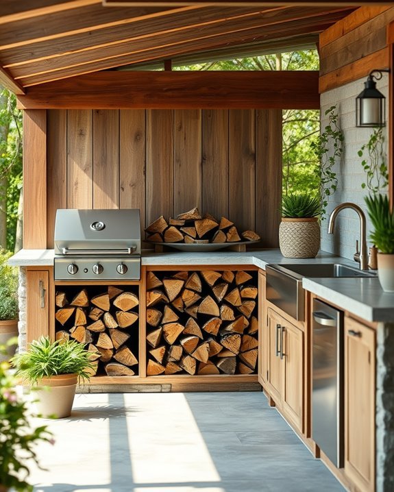custom firewood storage solutions