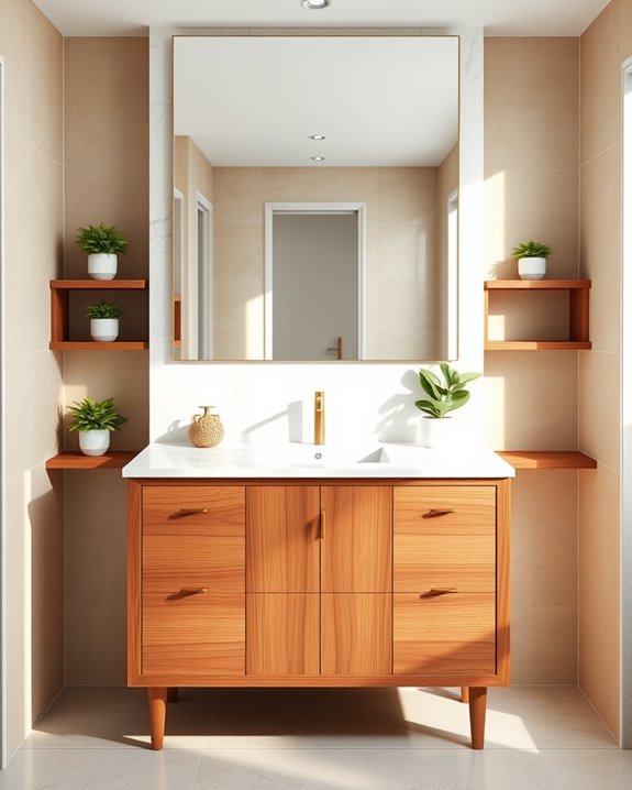 custom space saving vanities