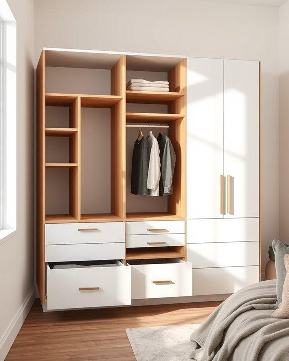 customizable storage solutions available