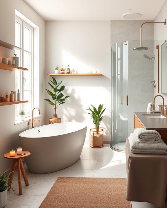 customized bathroom storage solutions