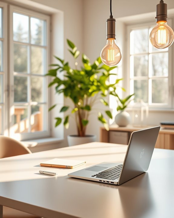 daylight mimicking bulbs enhance productivity