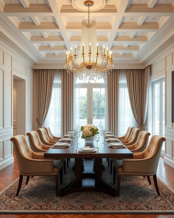 dazzling chandelier dining transformations