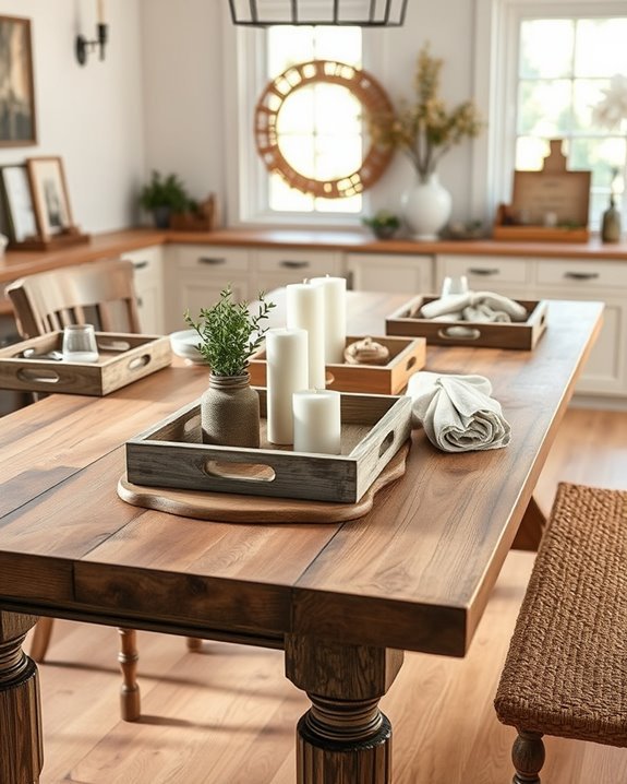 decorative trays for organization
