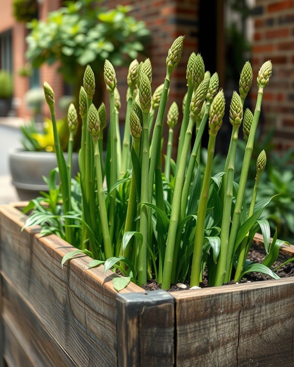 deep planter asparagus cultivation