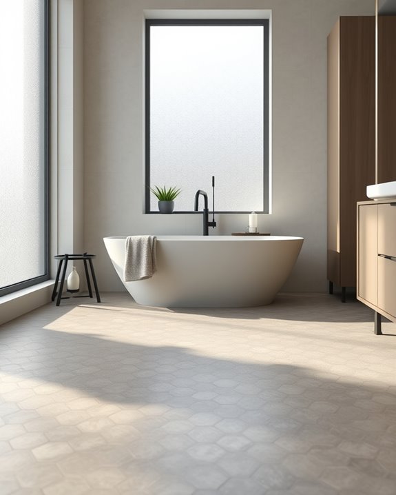 distinctive hexagon tile elegance