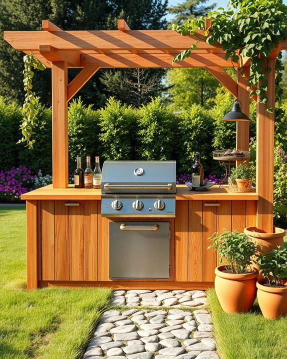 diy bbq station setup