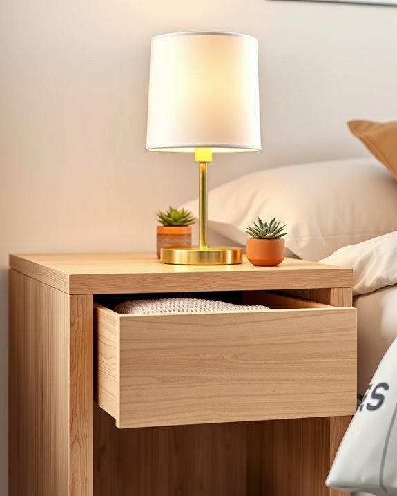 diy nightstand lamp project