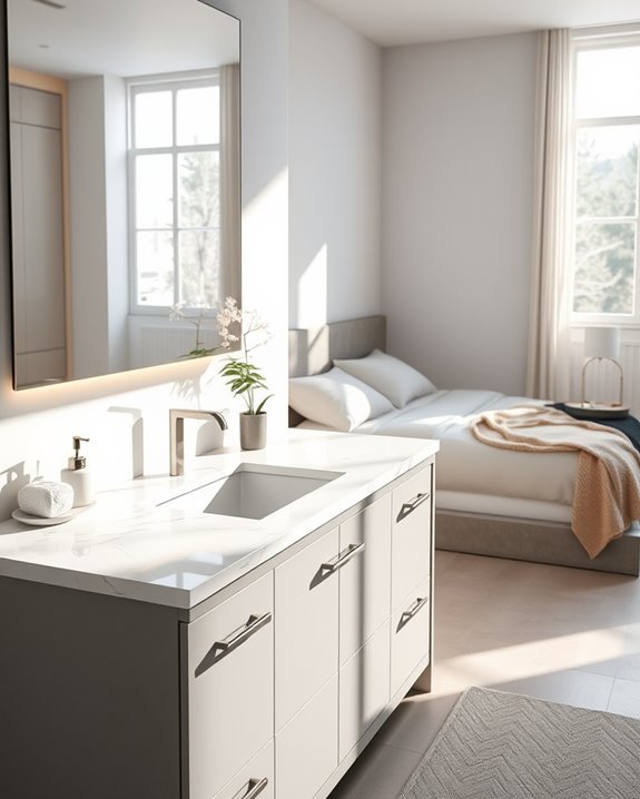 dual function vanity design tips