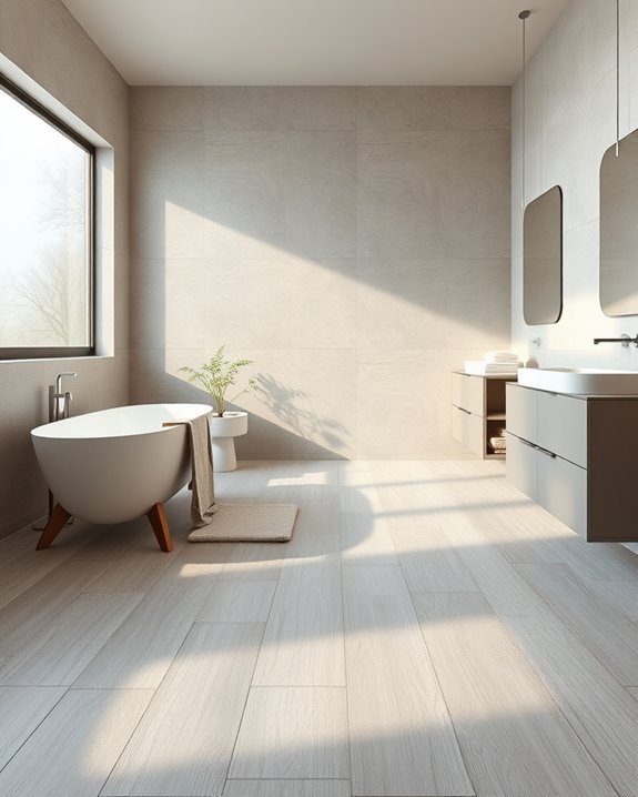 durable slip resistant bathroom flooring