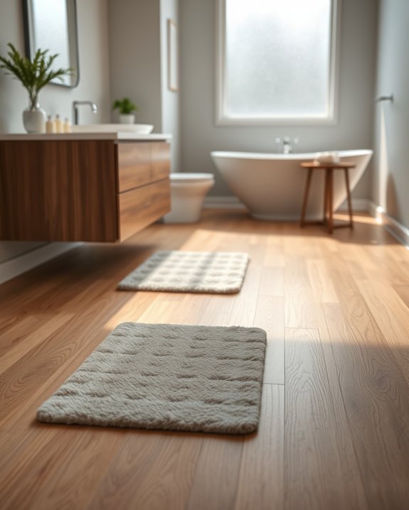 durable stylish bathroom flooring