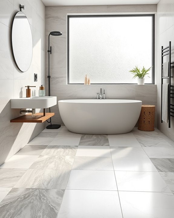 durable water resistant bathroom flooring
