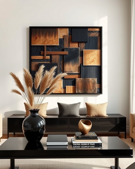 dynamic textured wall decor